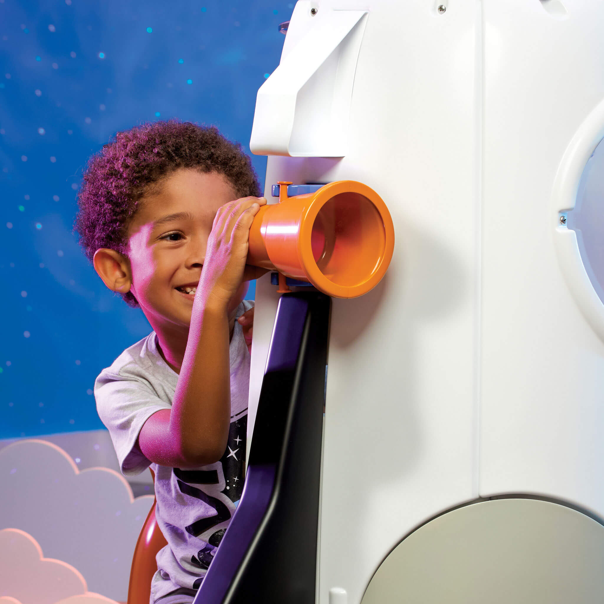 Adventure Rocket – Interactive Space Rocket Playset with Lights and Sound